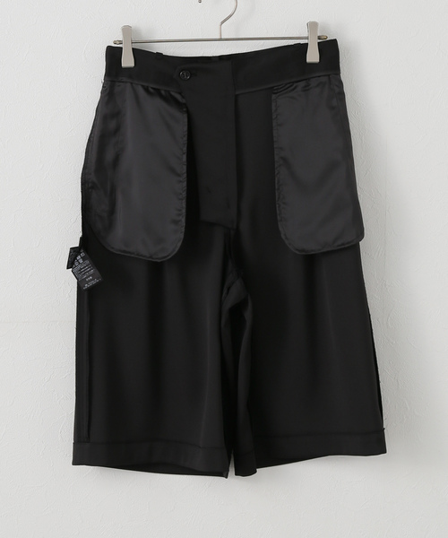 Spick＆Span パンツ サテンハーフパンツ レディース : ZOZOTOWN