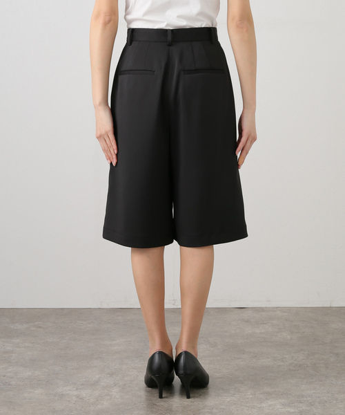 Spick and Span サテン ハーフパンツ(黒)38 【完売品】 Spick&Span パンツ サテンハーフパンツ レディース : ZOZOTOWN