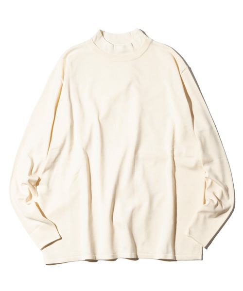 「glamb」 長袖ニット L ホワイト メンズ