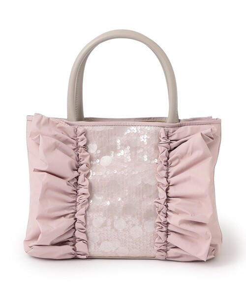 .☆.。.:*・°ページ TO BE CHIC（トゥー ビー シック） トートバッグ スパンコールコンビ