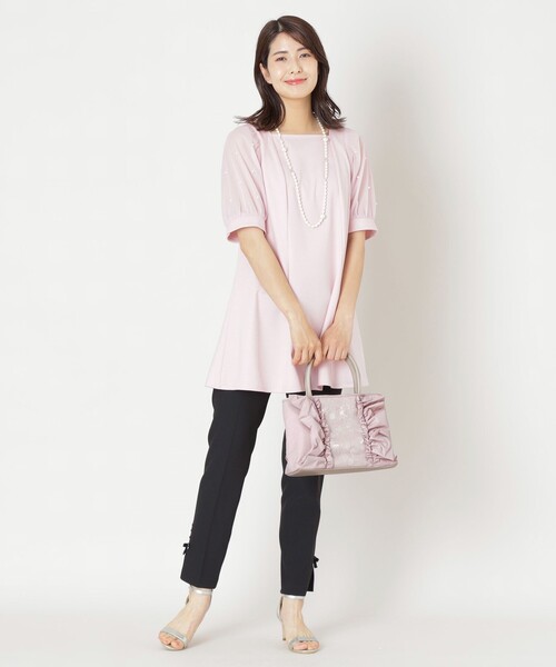 TO BE CHIC（トゥー ビー シック） トートバッグ スパンコールコンビ