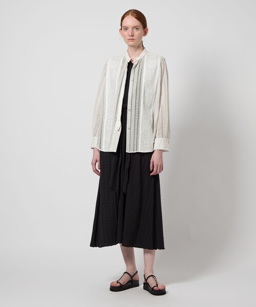 フィータ【別注】Irene シャツ/013-UAWomens2レース　コットン Pheeta（フィータ） ブラウス シャツ 「別注」「Pheeta」Irene シャツ
