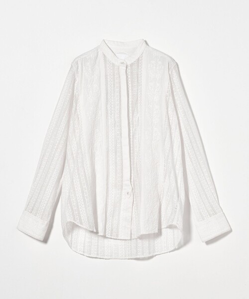 フィータ【別注】Irene シャツ/013-UAWomens2レース　コットン Pheeta（フィータ） ブラウス シャツ 「別注」「Pheeta」Irene シャツ