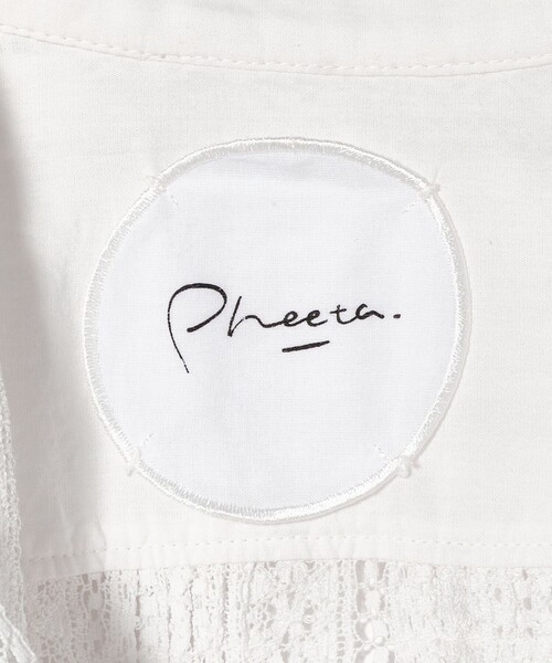 Pheeta ブラウス シャツ 「別注」「Pheeta」Irene シャツ/013