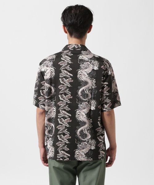 国内発送【AVIREX】ALOHA SHIRT DRAGON RISE AVIREX｜《WEB&DEPOT限定》ALOHA SHIRT DRAGON RISE / アロハ