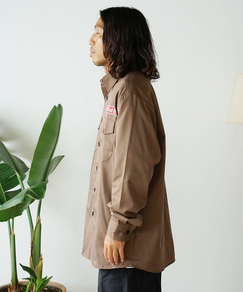 DOGTOWN（ドッグタウン） シャツ DST WORK SHIRT ワークシャツ 長袖