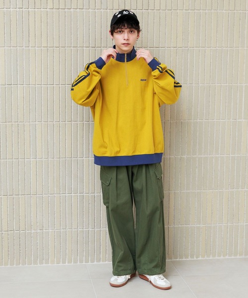 「SIGNAL SPORTS」 長袖Tシャツ MEDIUM ダークグレー メンズ