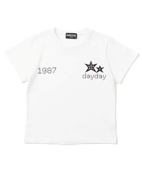 tシャツ アナログスターロゴクロップドＴシャツ レディース