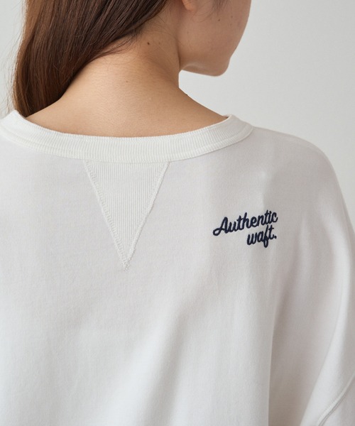 pual ce cin tシャツ インレイショートプルオーバー レディース