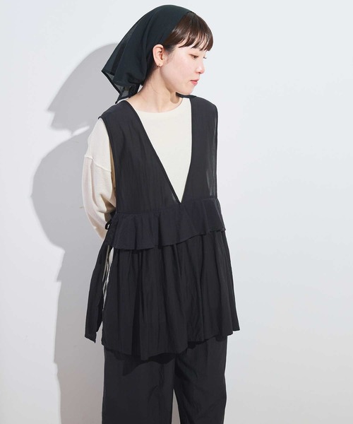 fig london ブラウス　未使用 fig London ブラウス シャツ CottonCupra lawn short blouse