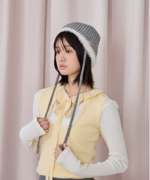 kaorinomori（カオリノモリ） ニット帽 ニットキャップ アールニット