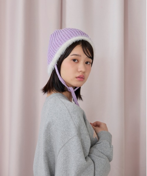 kaorinomori（カオリノモリ） ニット帽 ニットキャップ アールニット