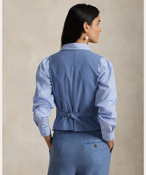 ポロラルフローレンリネンベスト POLO RALPH LAUREN（ポロ ラルフ ローレン）の「リネン ベスト