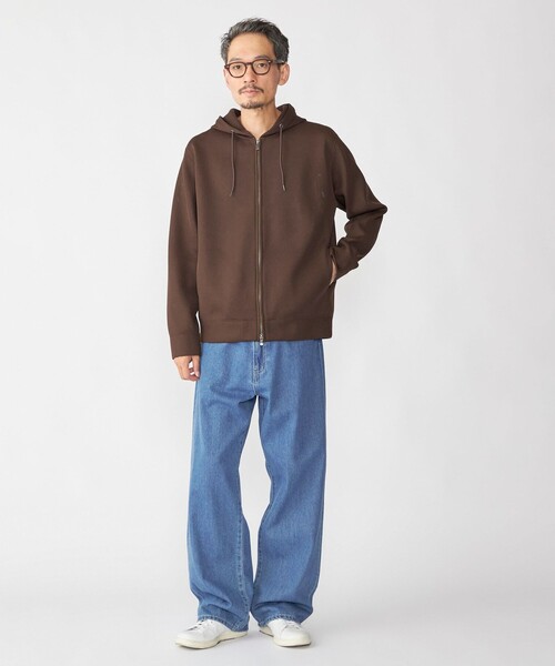 SHIPS（シップス） パーカー SHIPS:「吸水速乾/通気性」メッシュ