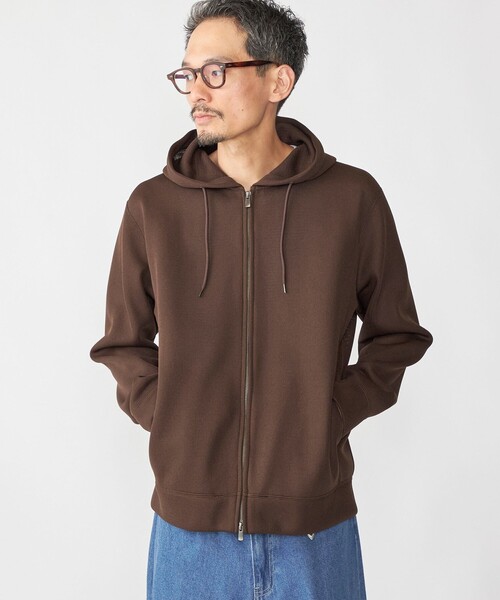 SHIPS（シップス） パーカー SHIPS:「吸水速乾/通気性」メッシュ