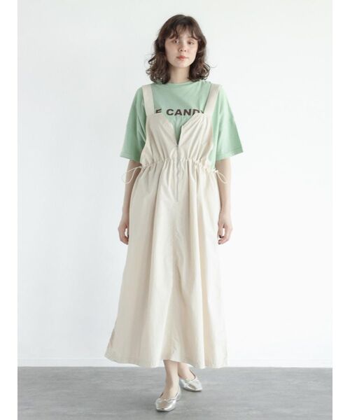 FIKA.（フィーカ） ジャンパースカート Drost military jumper skirt