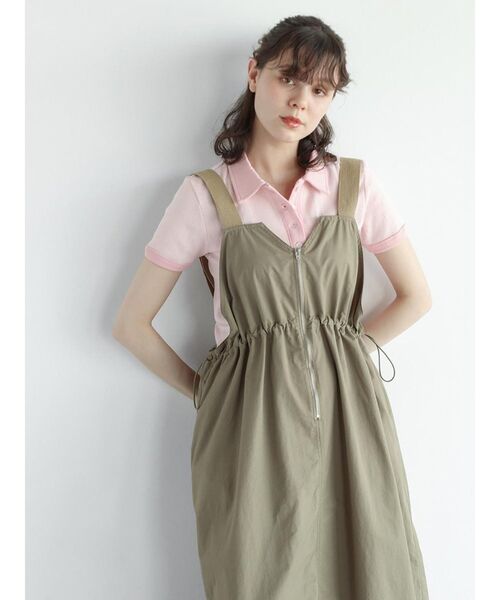 FIKA.（フィーカ） ジャンパースカート Drost military jumper skirt