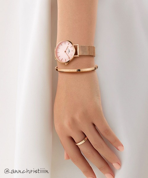 新品未使用✨ダニエルウェリントン 腕時計 レディース 28mm ピンクゴールド ダニエルウェリントン 時計 Daniel Wellington ICONIC LINK アイ