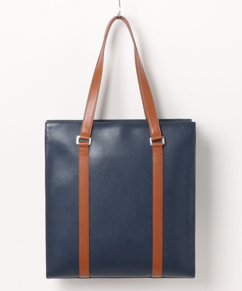 COLE HAAN メンズトートバッグ　ネイビー COLE HAAN ビジネスバッグ スローンコミュータートート mens