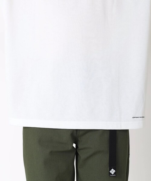 「Columbia」 半袖Tシャツ X-LARGE ホワイト メンズ