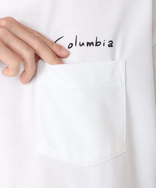 「Columbia」 半袖Tシャツ X-LARGE ホワイト メンズ