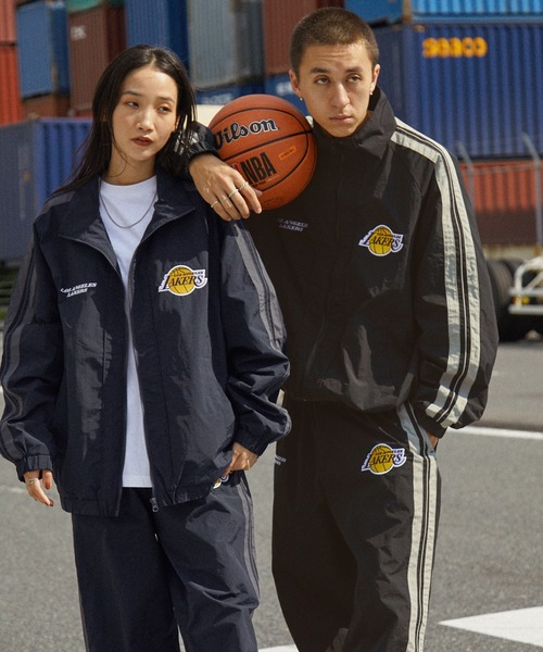 「NBA」 イージーパンツ L ダークブラウン メンズ_画像3