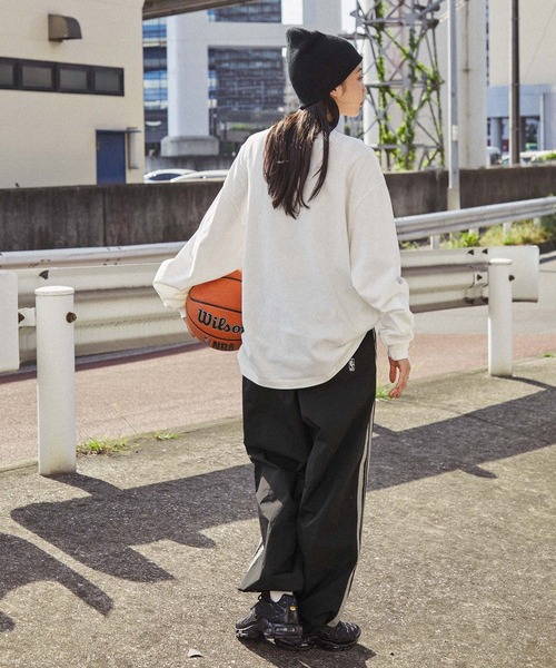 「NBA」 イージーパンツ L ダークブラウン メンズ_画像6