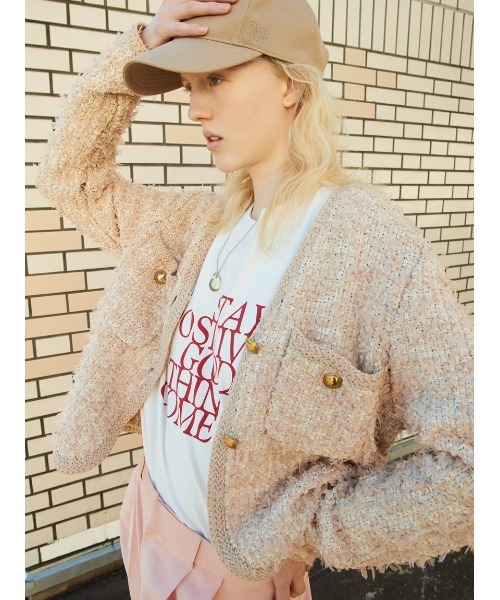 Mila Owen（ミラオーウェン） ニットカーディガン 1 ベージュ