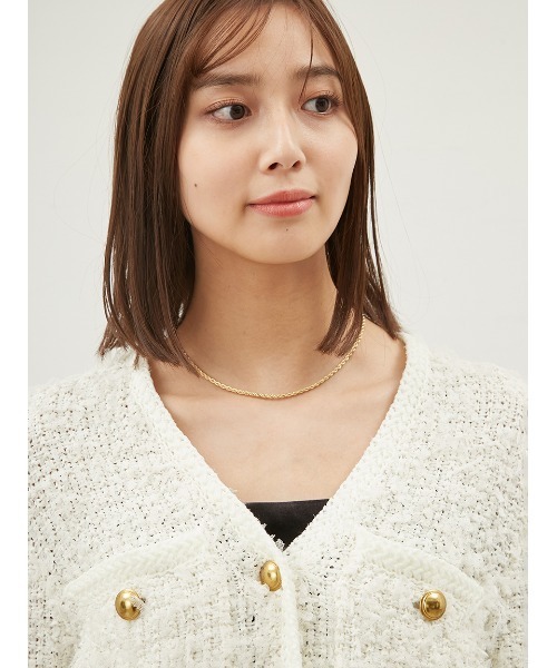 Mila Owen（ミラオーウェン） ニットカーディガン 1 ベージュ