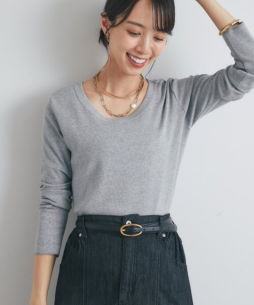 tシャツ 「着回し力抜群」ベアテレコカットソー レディース
