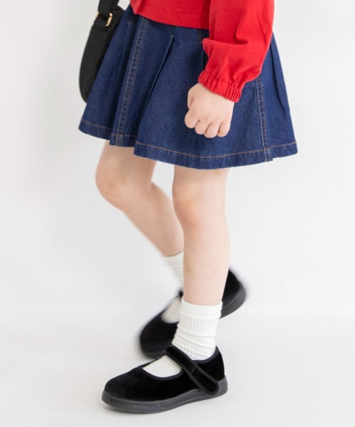 branshes（ブランシェス） スカート 「綿100％」フレアスカート キッズ