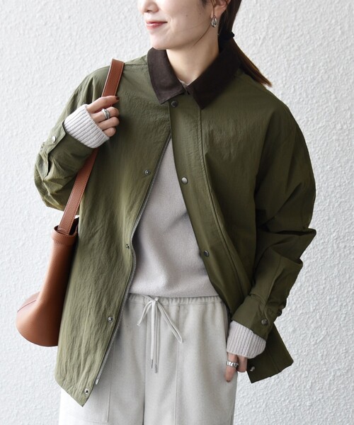 SHIPS any ブルゾン アウター 「SHIPS any別注」Bollington: タスラン