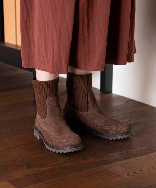 Minnetonka（ミネトンカ） ブーツ ミネトンカ / ニットソックス