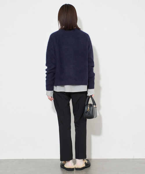 SLOBE IENA（スローブイエナ） カーディガン フォックスアルパカ