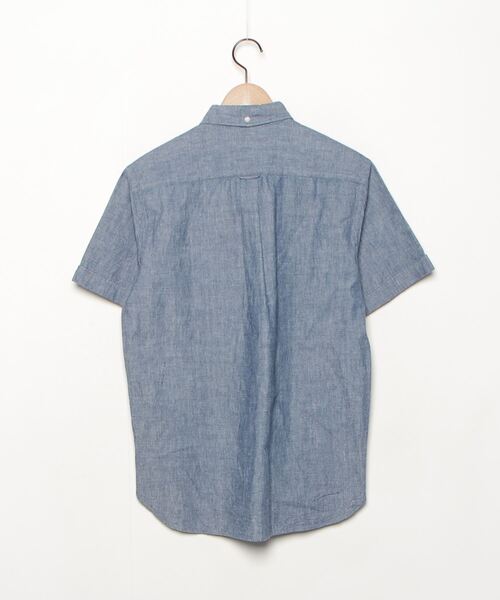 「BEAMS PLUS」 半袖シャツ SMALL ブルー メンズ_画像2