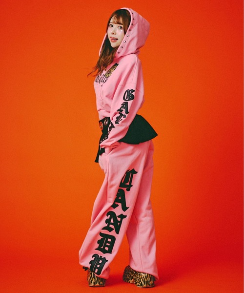 d.i.a. GAL 平成GAL 黒ギャル フード付きパーカー GALFY パーカー GALFY-エンジェルギャルパーカー レディース