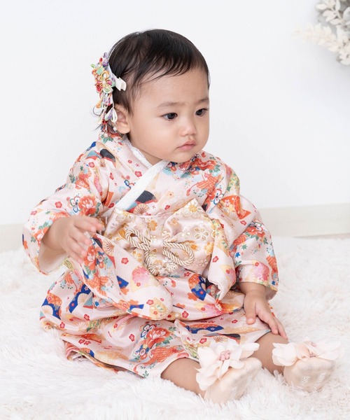 SweetMommy（スウィートマミー） 着物 3WAY ちりめん 2ピースベビー