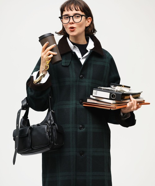 niko and… 「niko and」 ショルダーバッグ FREE ブラック