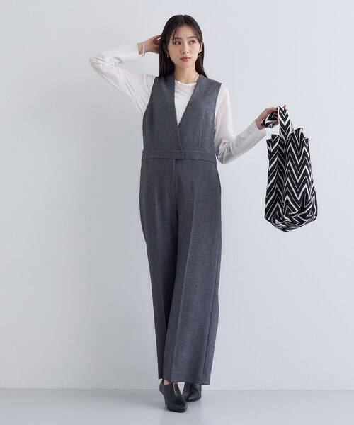 INDIVI（インディヴィ） サロペット オーバーオール 「トレンド