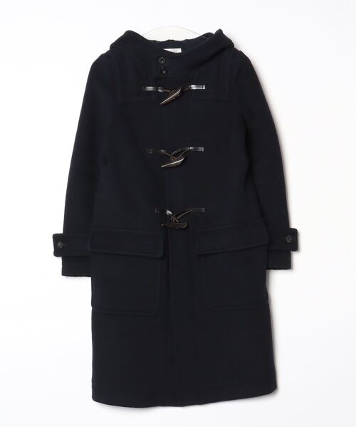 HYKE/ハイク　ダッフルコート　ネイビー　size1 HYKE（ハイク） ダッフルコート 1 ネイビー レディース : ZOZOTOWN