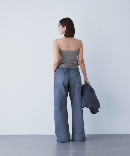 未使用タグ付き YANUK ヤヌーク バギーデニム SHANNY シャニー YANUKデニムパンツ|ネミカ | レリアン公式オンラインストア