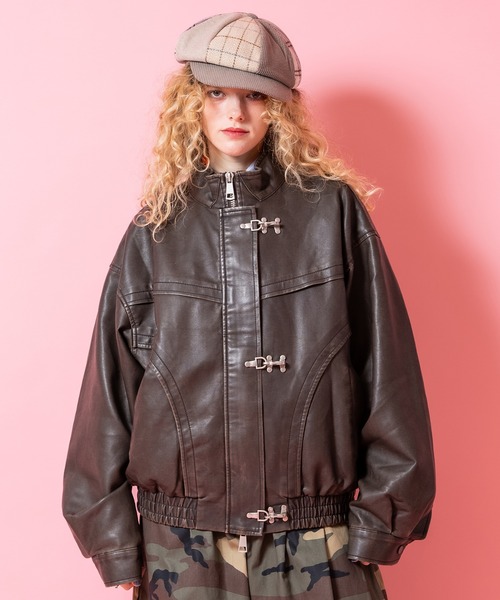 ankoROCK ブルゾン アウター a.p.o.v. -ankoROCK's select- メタル