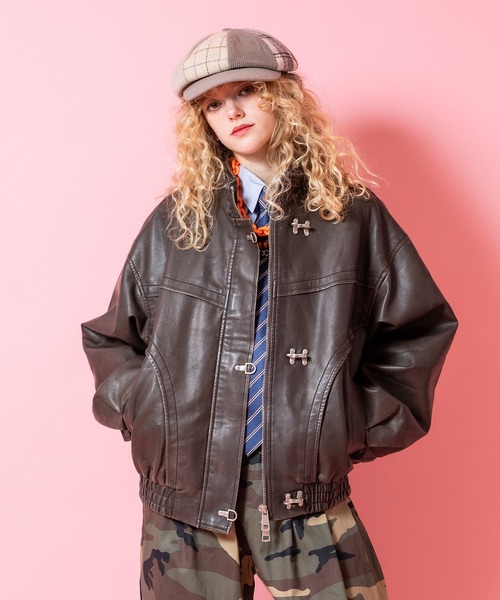 ankoROCK ブルゾン アウター a.p.o.v. -ankoROCK's select- メタル