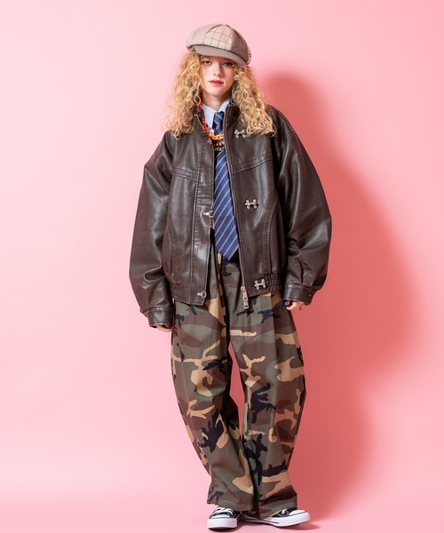 ジャケット・アウター koro ankoROCK ブルゾン アウター a.p.o.v. -ankoROCK's select- ピグメント