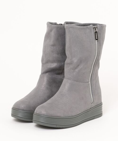 MUUM（ムーム） ブーツ 「MUUM」2WAYインヒールミドルブーツ