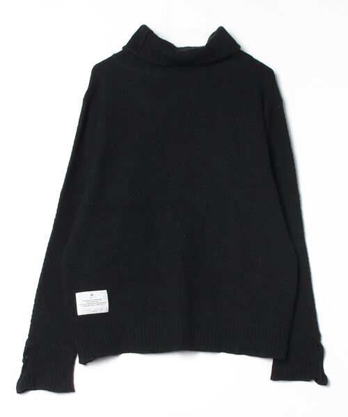 「WHIZLIMITED」 タートルネックニット MEDIUM ブラック メンズ_画像2