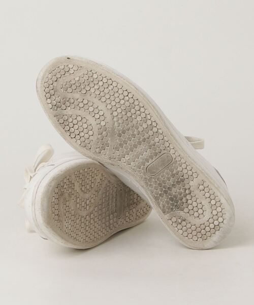 「London Shoe Make」 ローカットスニーカー 24cm ホワイト メンズ_画像3