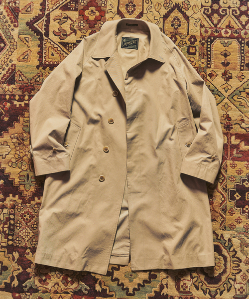 ステンカラーコート コート 「MOONLIGHT CLOTHING」 Balmacaan coat / バルマカーンコート メンズの画像