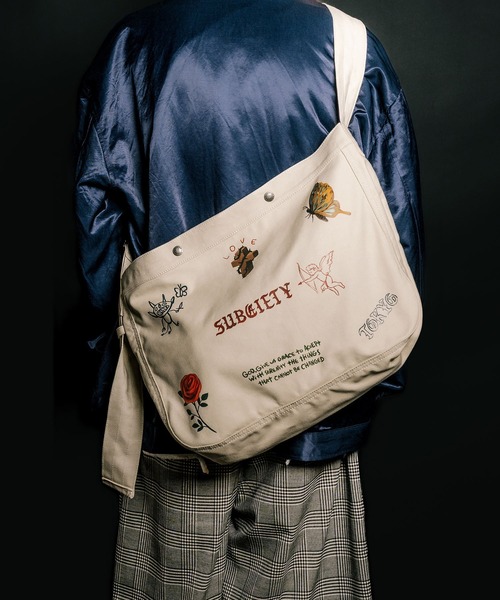 ショルダーバッグ Memorial newspaper bag メンズ レディース | Subciety | 01