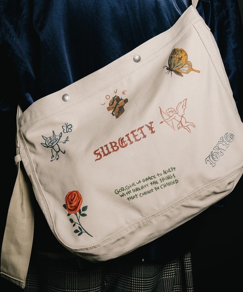 ショルダーバッグ Memorial newspaper bag メンズ レディース | Subciety | 10